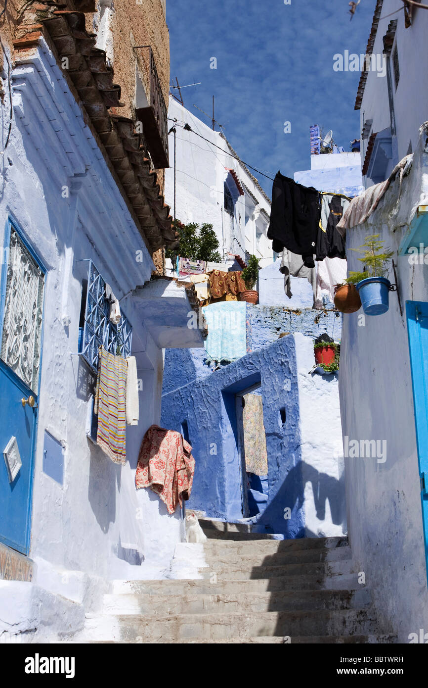 Chefchaouen, Marokko, Nordafrika Stockfoto