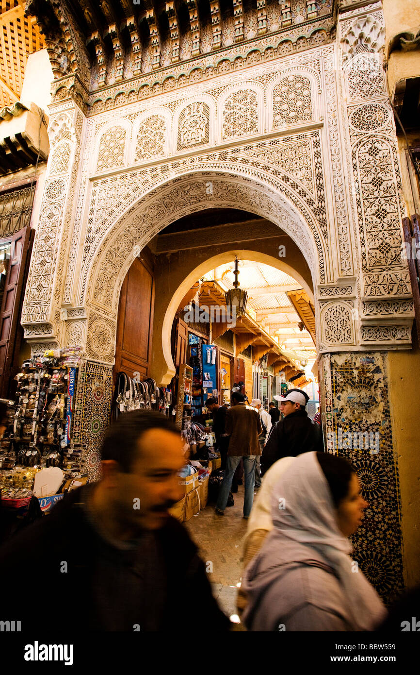 Fez, Marokko, Nordafrika Stockfoto