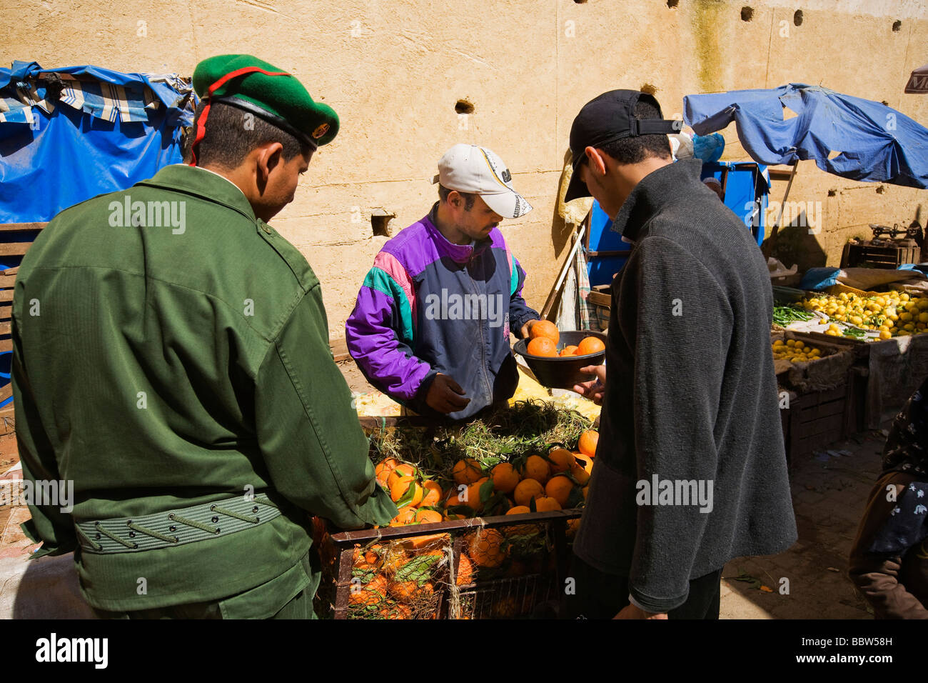 Fez, Marokko, Nordafrika Stockfoto