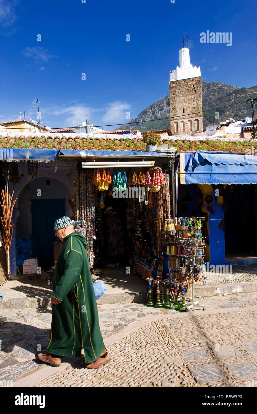 Chefchaouen, Marokko, Nordafrika Stockfoto