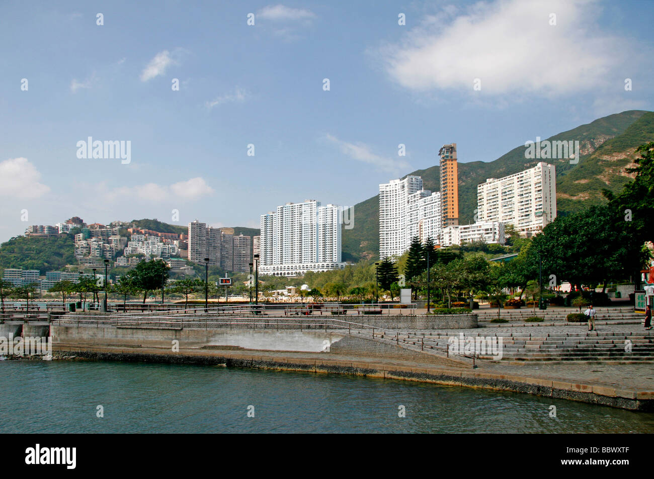 Repulse Bay Beach, Badeort, Hong Kong, China, Asien Stockfoto