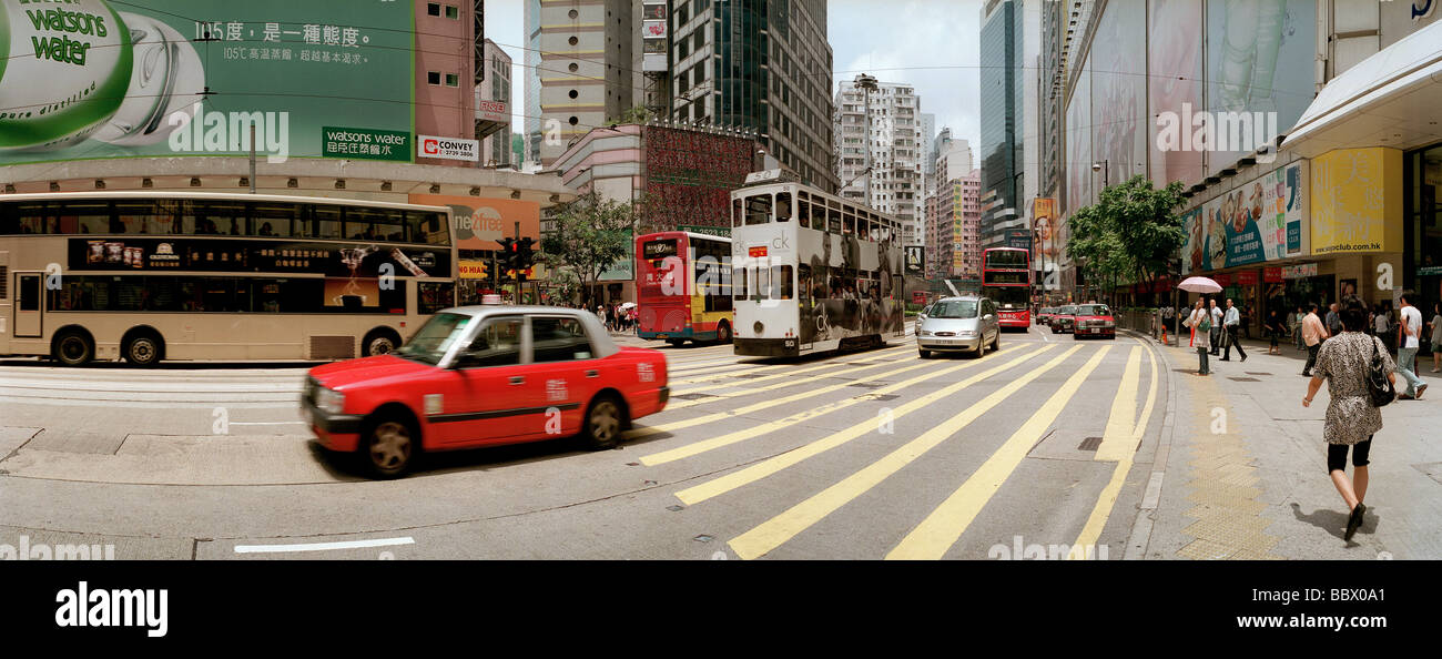 Causeway Bay Hong Kong Stockfoto