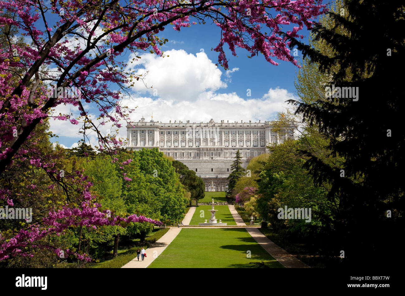 Königspalast, Madrid Spanien Stockfoto