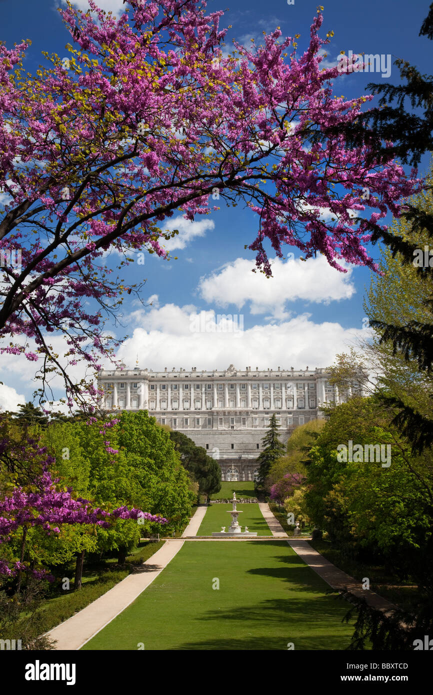Königspalast, Madrid Spanien Stockfoto