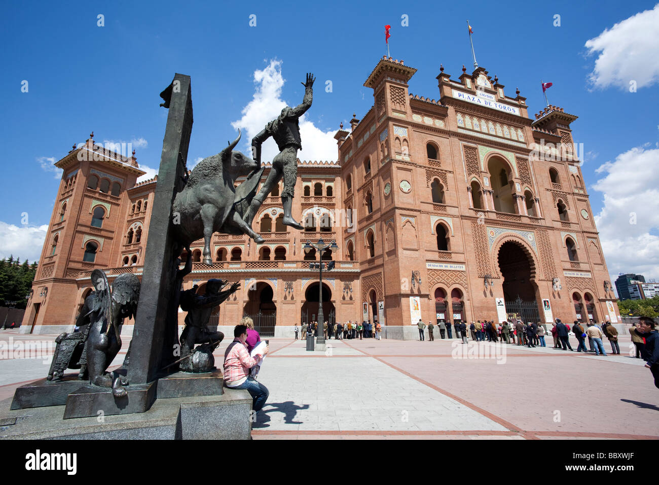 Plaza de Toros de Las Ventas Stierkampfarena, Madrid, Spanien Stockfoto