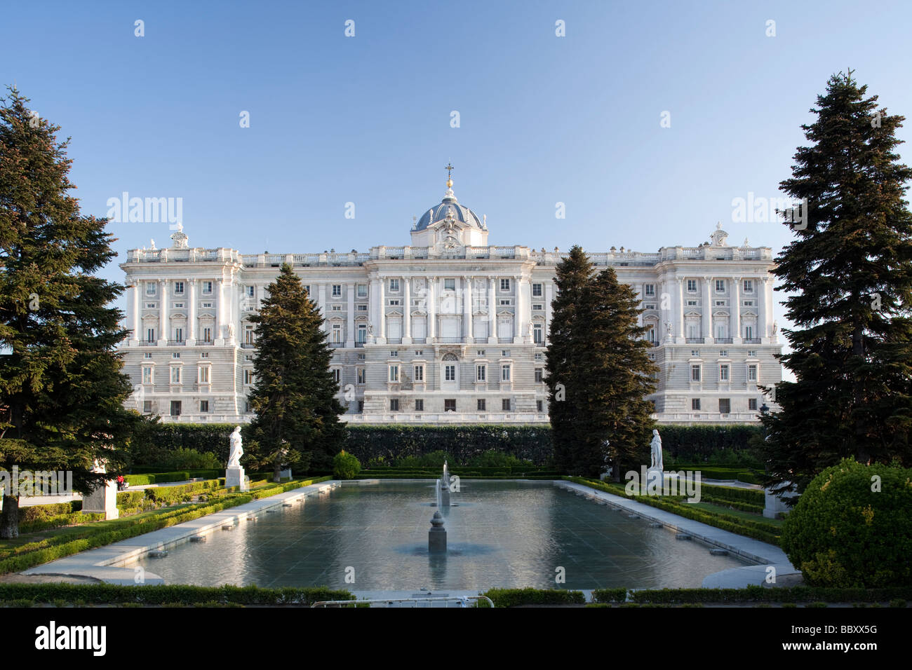 Königspalast, Madrid, Spanien Stockfoto