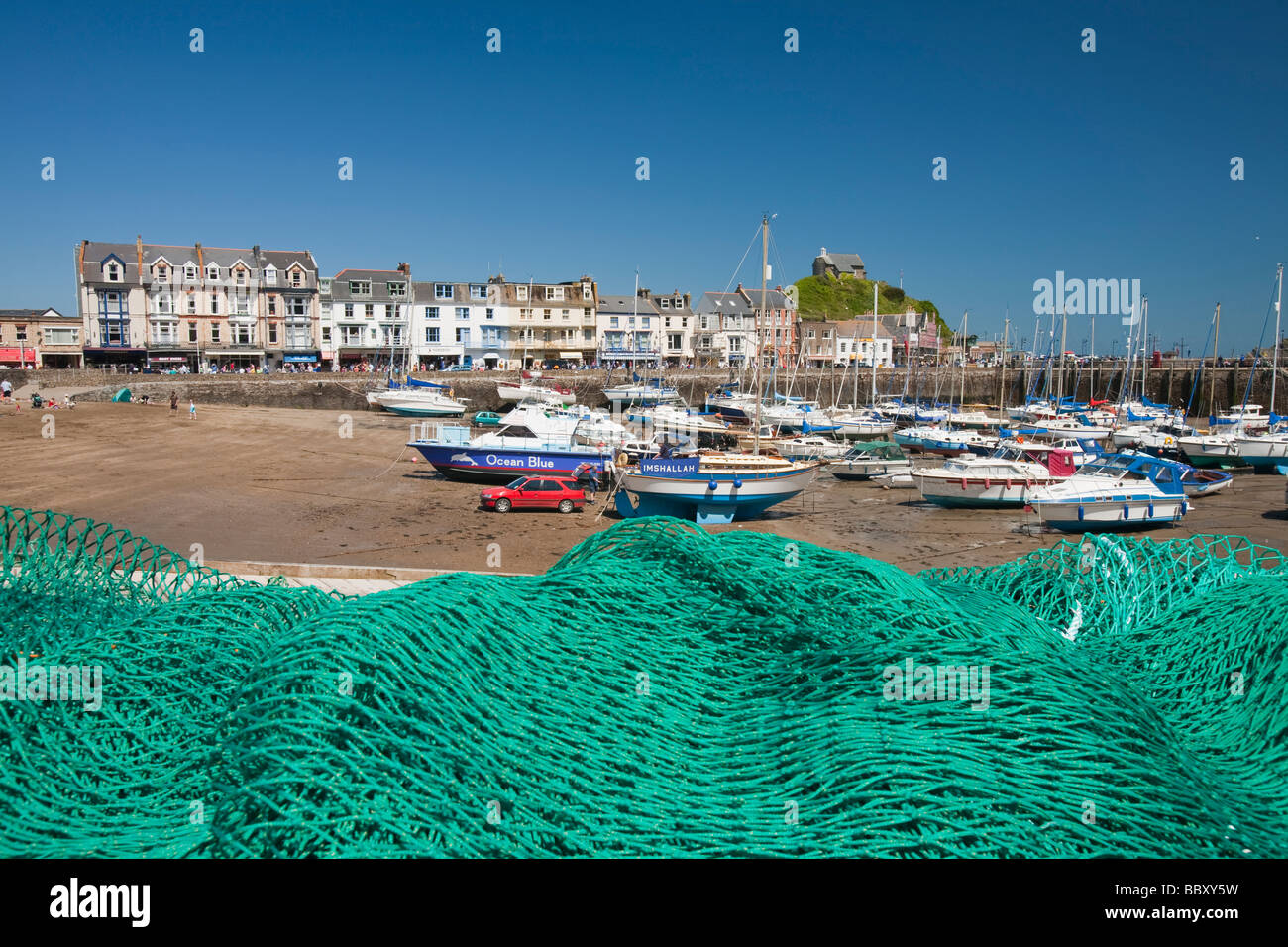 Ilfracombe Hafen an der Küste von North Devon UK Stockfoto
