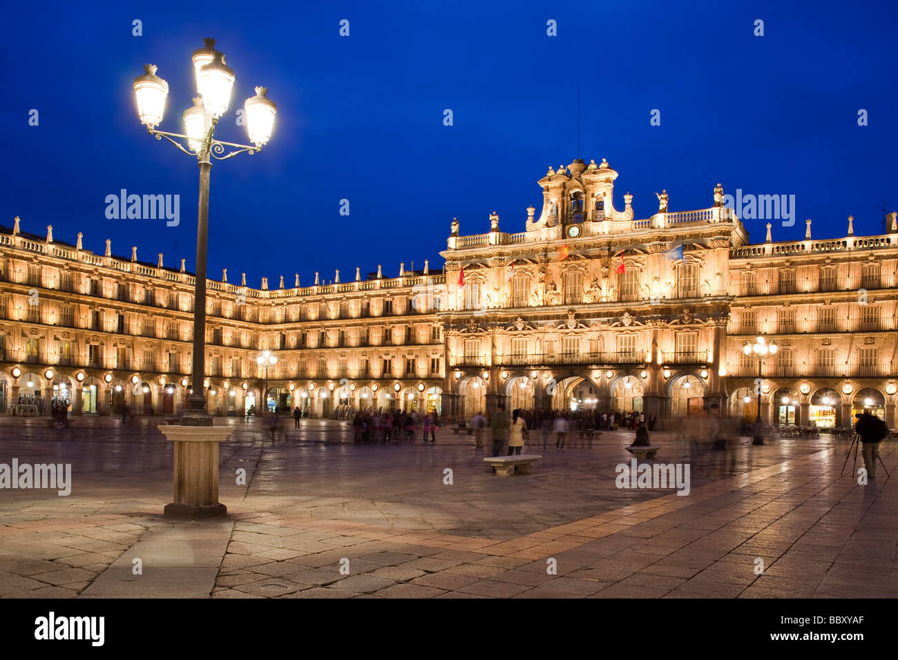 Plaza Mayor, Salamanca, Spanien Stockfoto