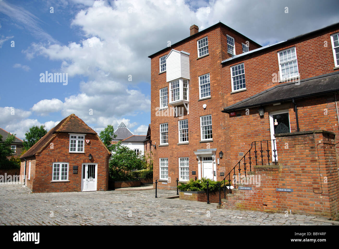 Brauerei Hof, High Street, die alte Brauerei, Theale, Berkshire, England, Vereinigtes Königreich Stockfoto