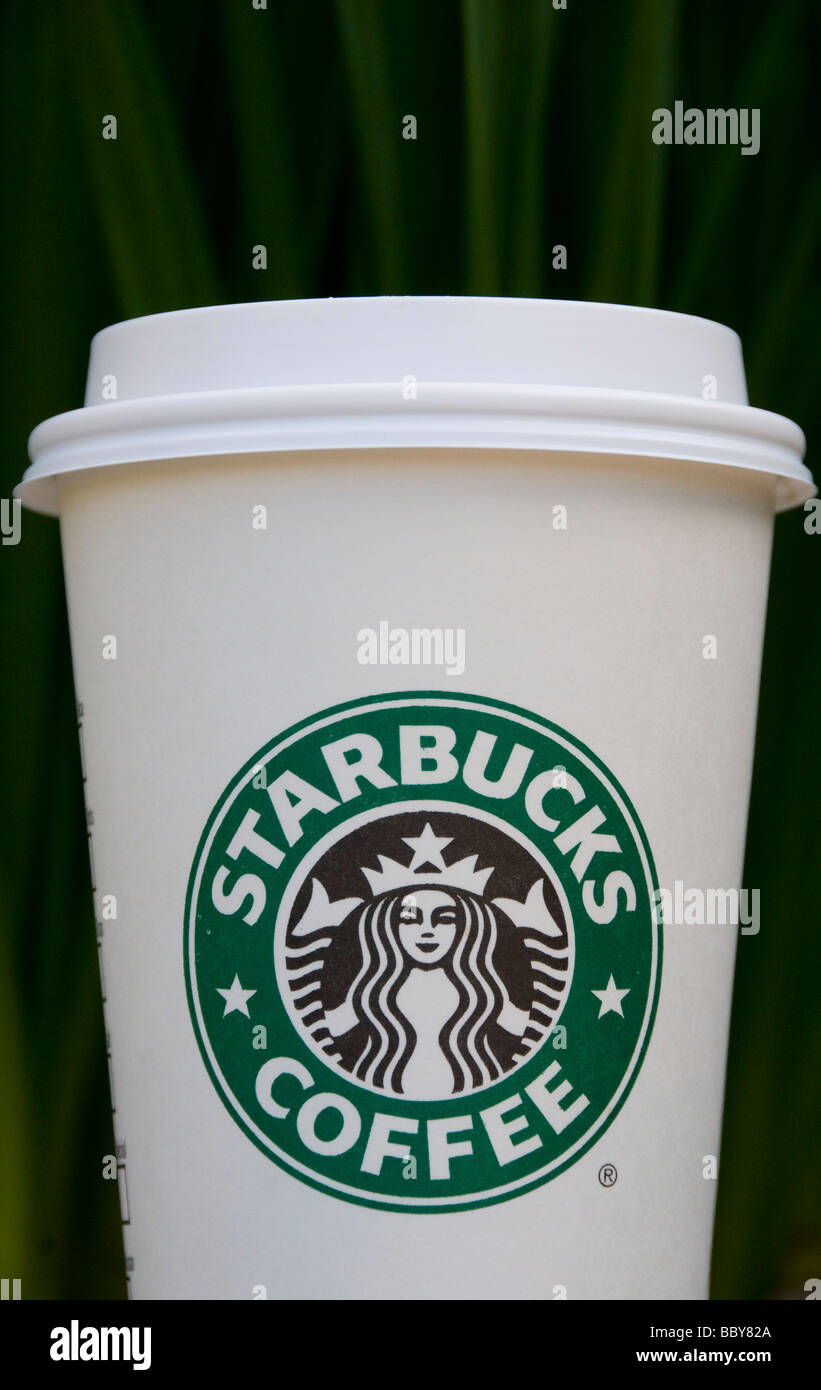 Starbucks-Kaffee Stockfoto