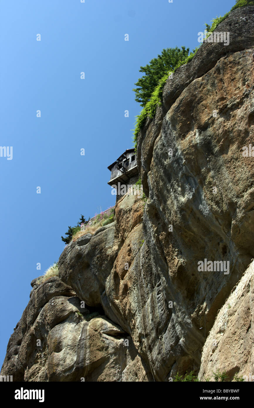 Meteora-Tal, Griechenland Stockfoto