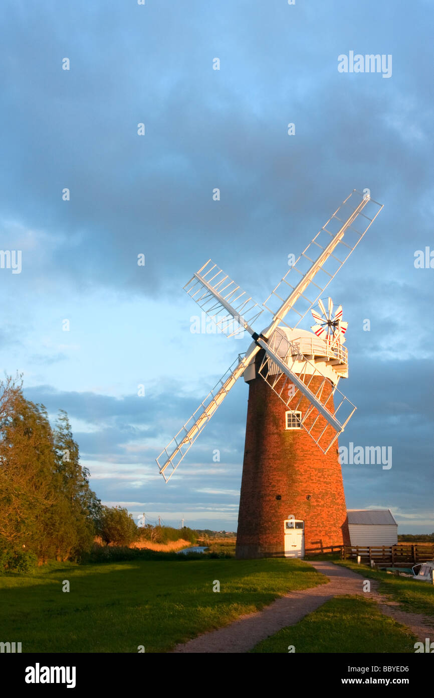 Hosey Windmühle auf den Norfolk Broads Stockfoto