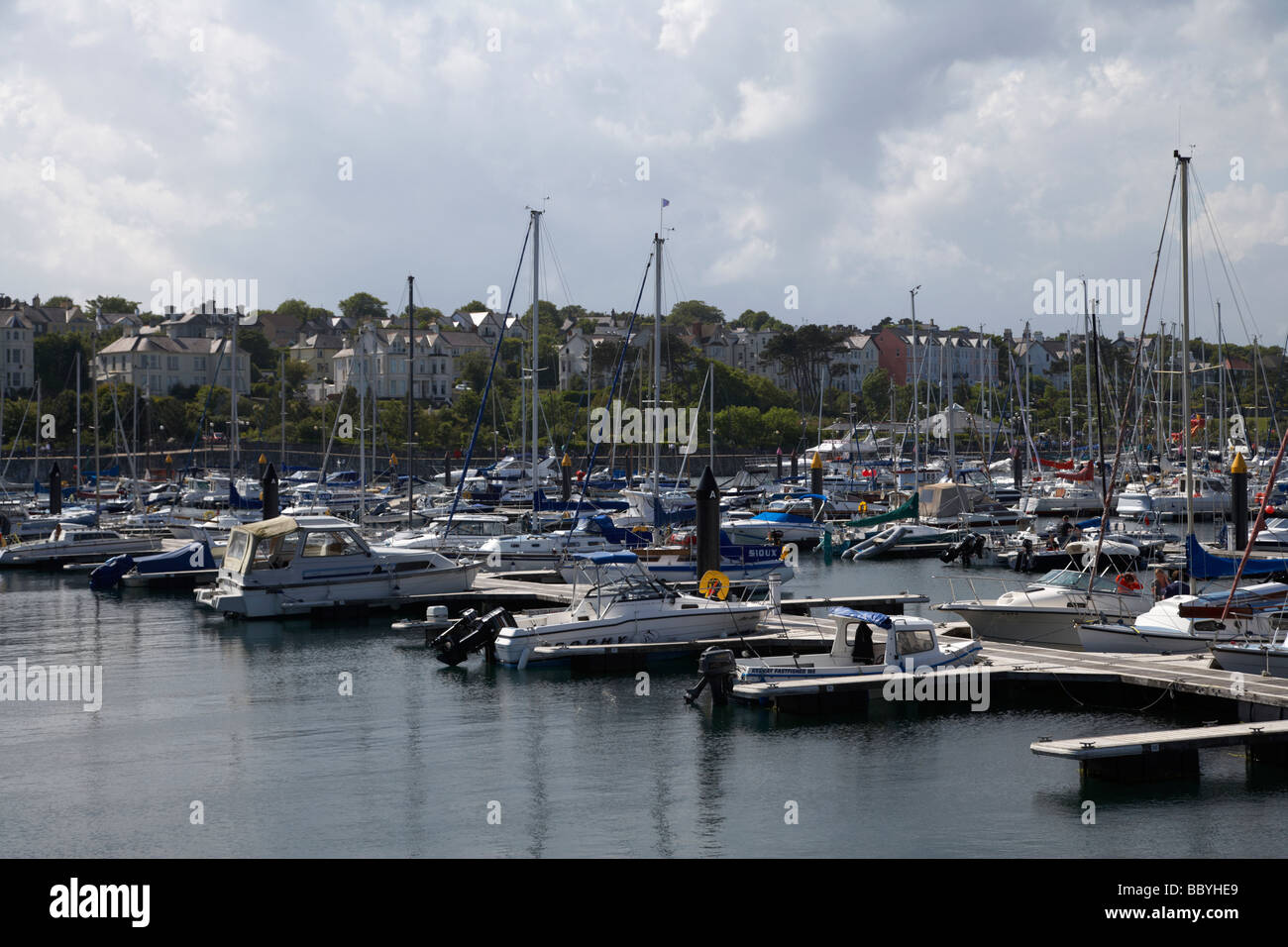 Bangor Marina Bangor Grafschaft unten Nordirland Vereinigtes Königreich Stockfoto