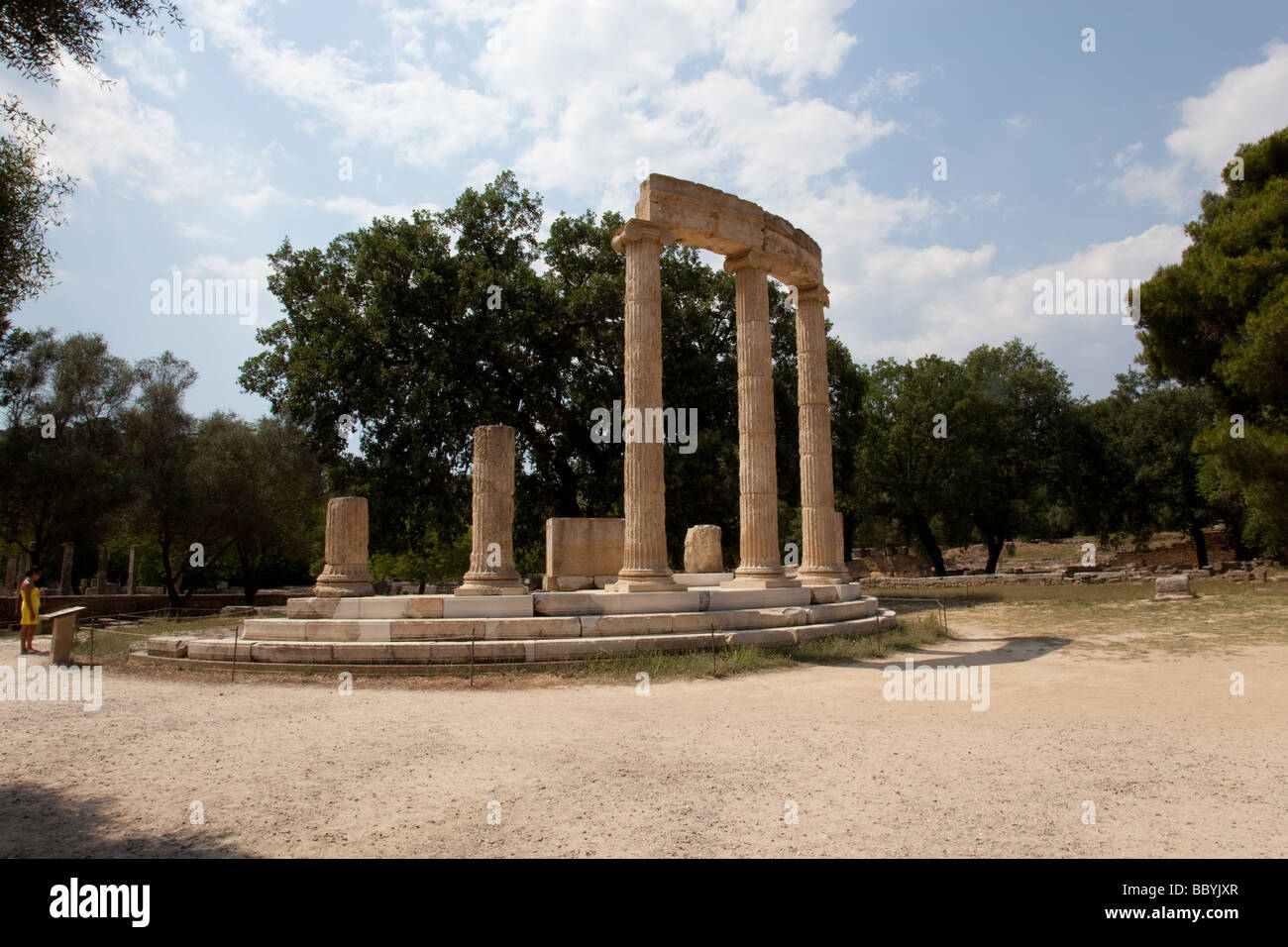 Das antike Olympia Stockfoto