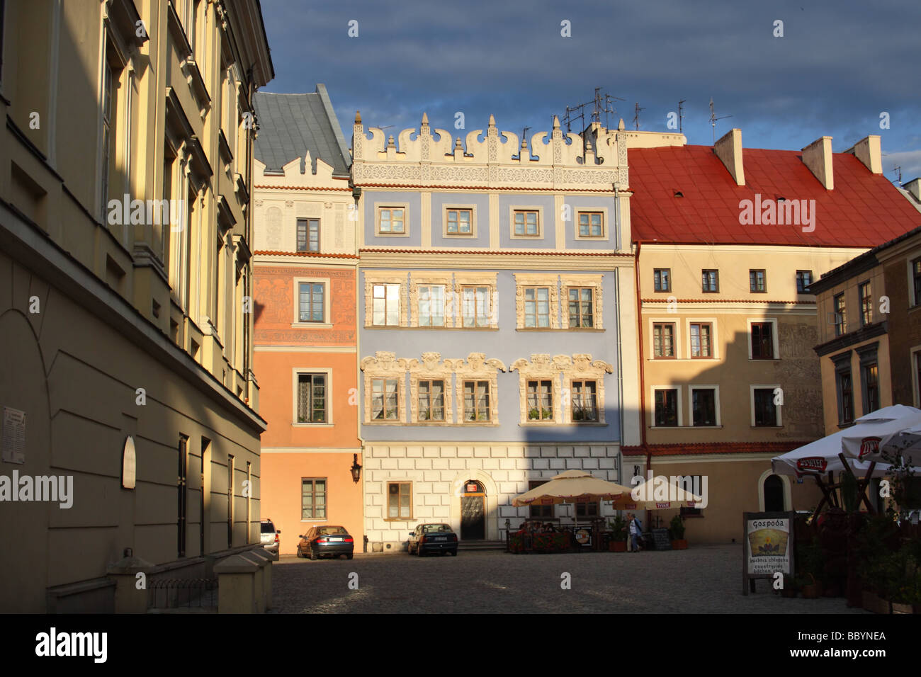 Marktplatz Altstadt Lublin Polen Stockfoto