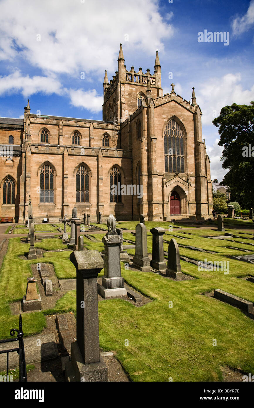 Dunfermline Abbey, Dunfermline, Fife, Schottland. Stockfoto