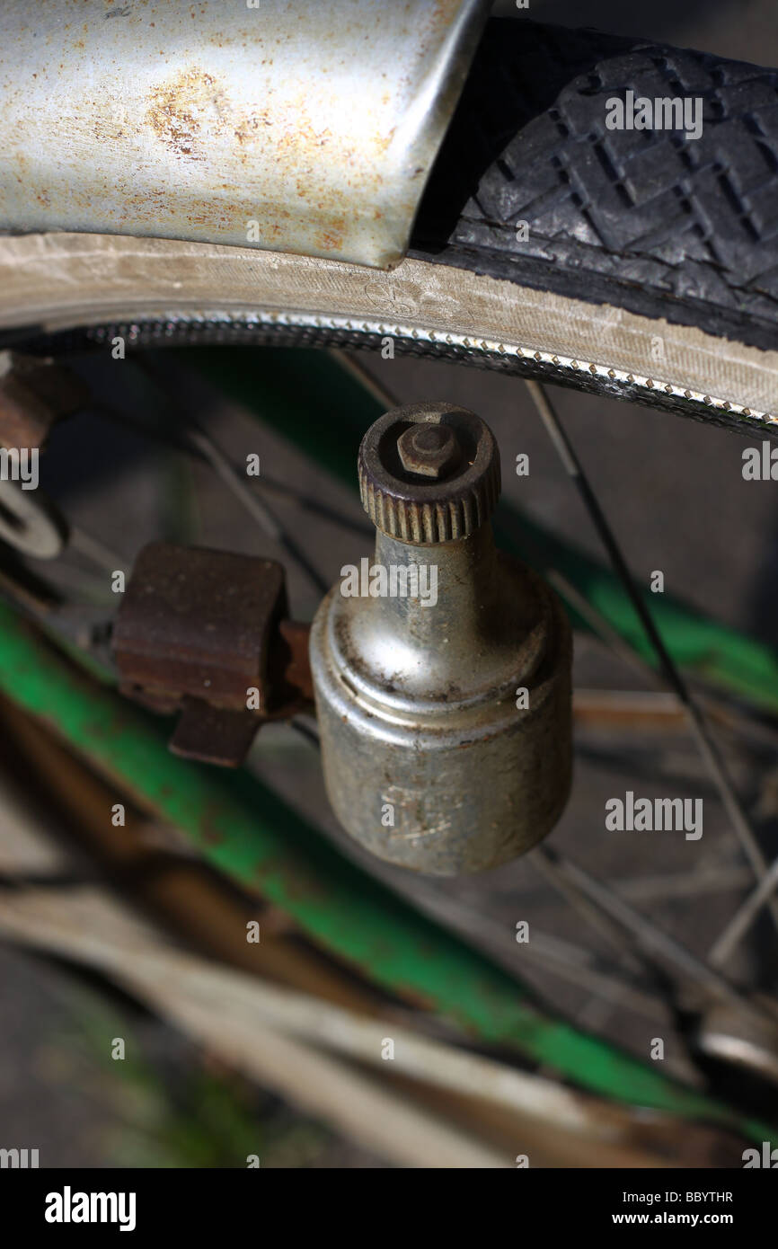 Alte rostige Fahrradbremse Italien Stockfotografie - Alamy