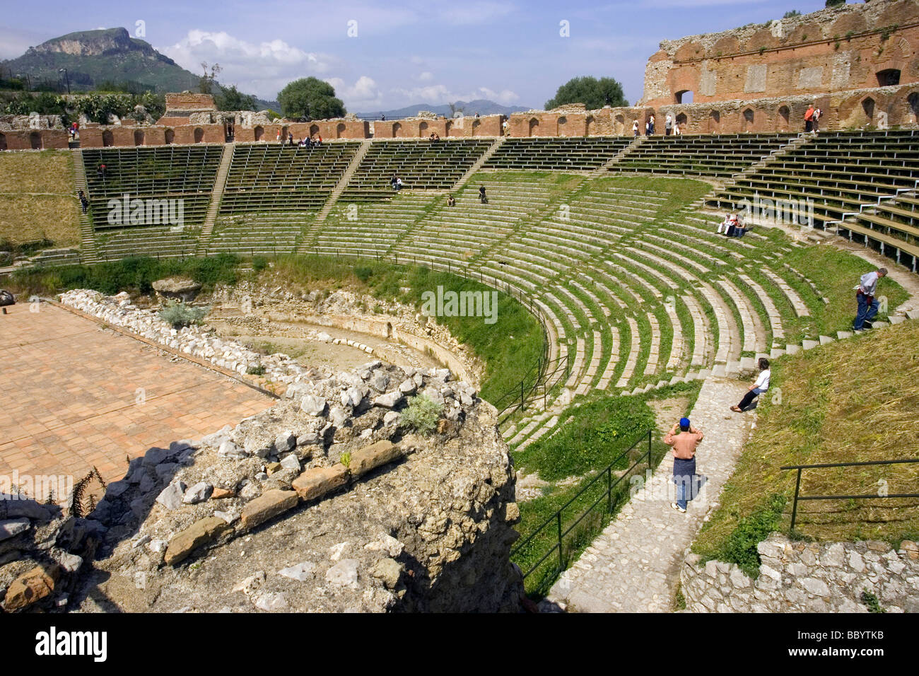 Griechisches Theater, Teatro Greco, 3. Jahrhundert v. Chr. Amphitheater