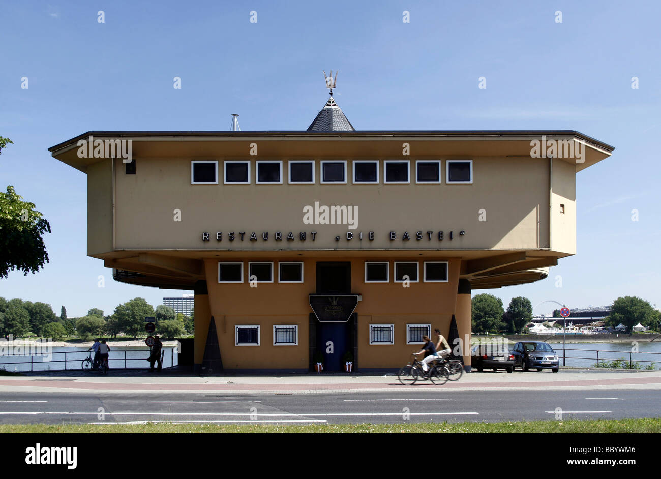 Restaurant Bastei, Köln, Rheinland, Nordrhein-Westfalen, Deutschland, Europa Stockfoto