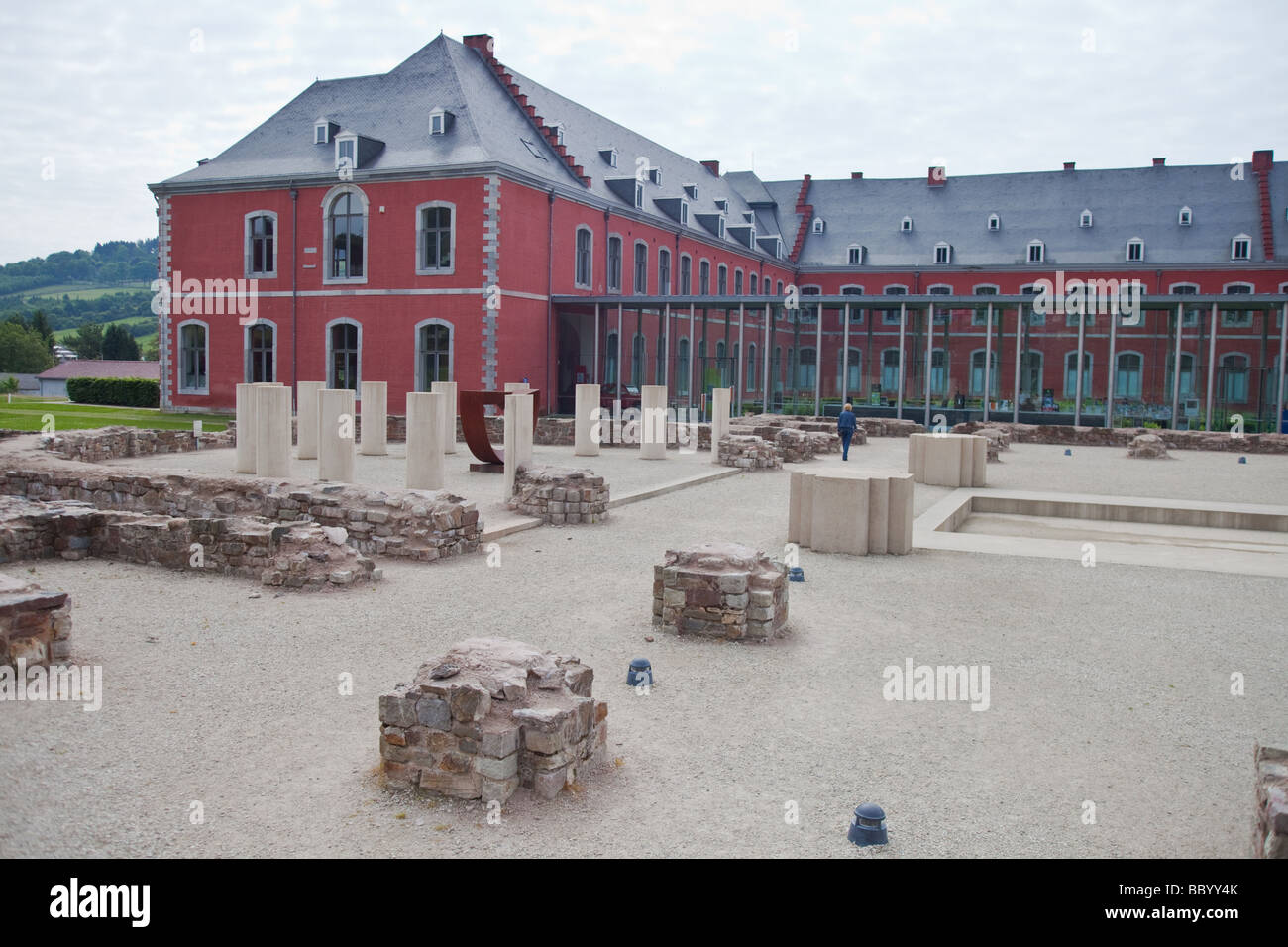 Stavelot Abbey Museum, Belgien Stockfoto