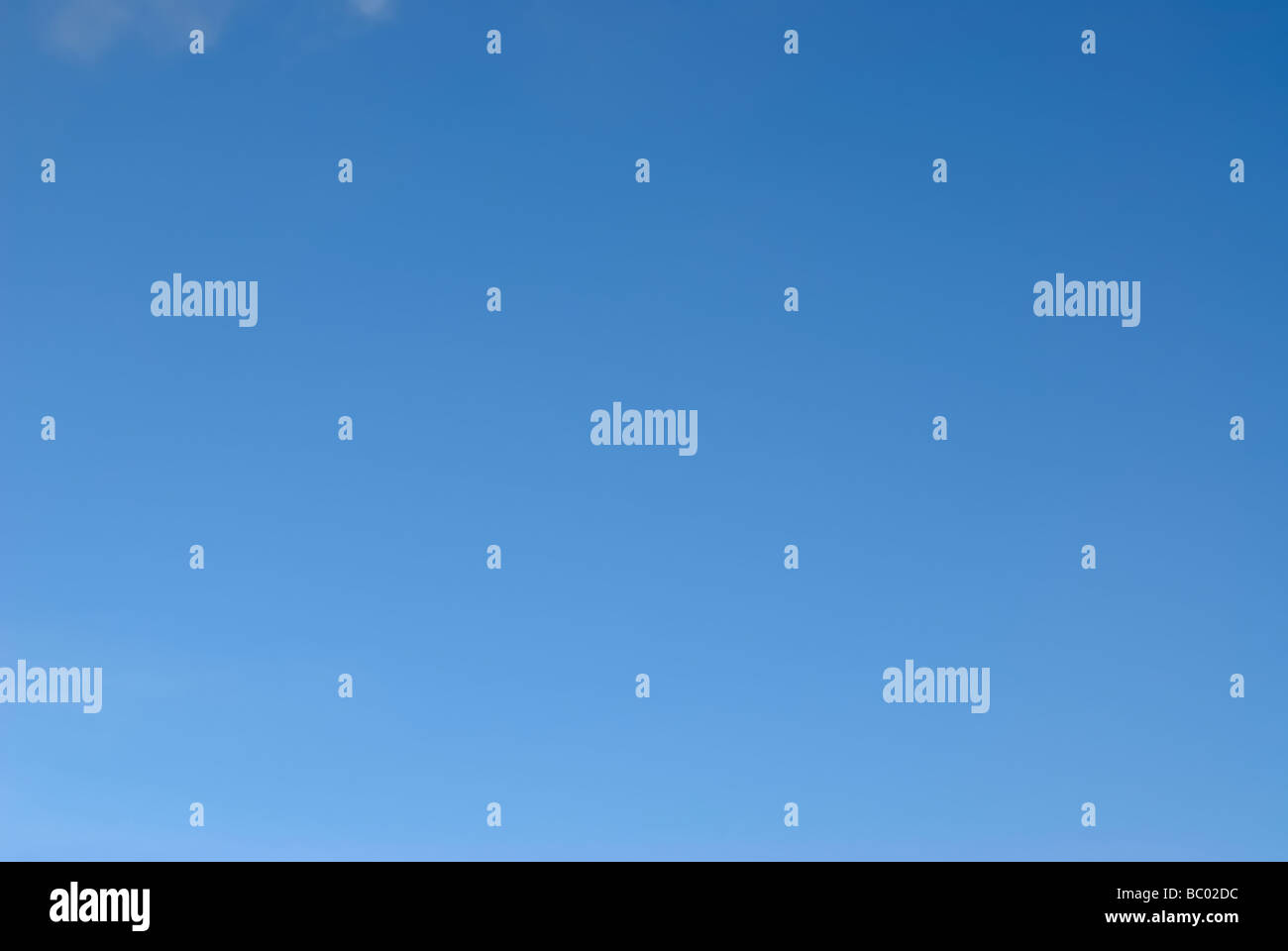 Blauer Himmel Stockfoto