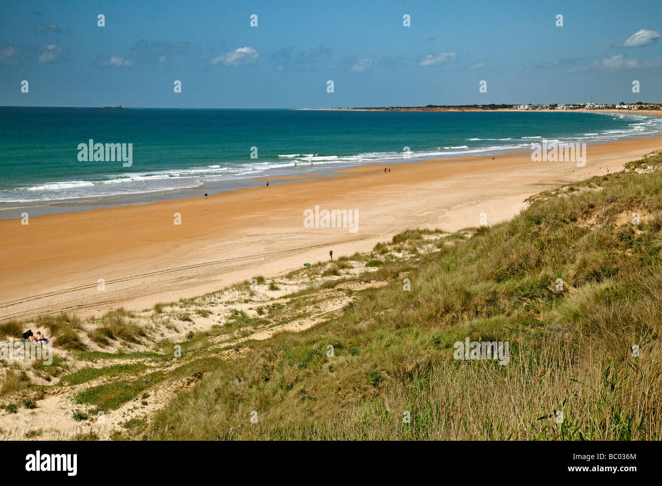 Playas de Roche Conil De La Frontera Cadiz Andalusien España Strände ...