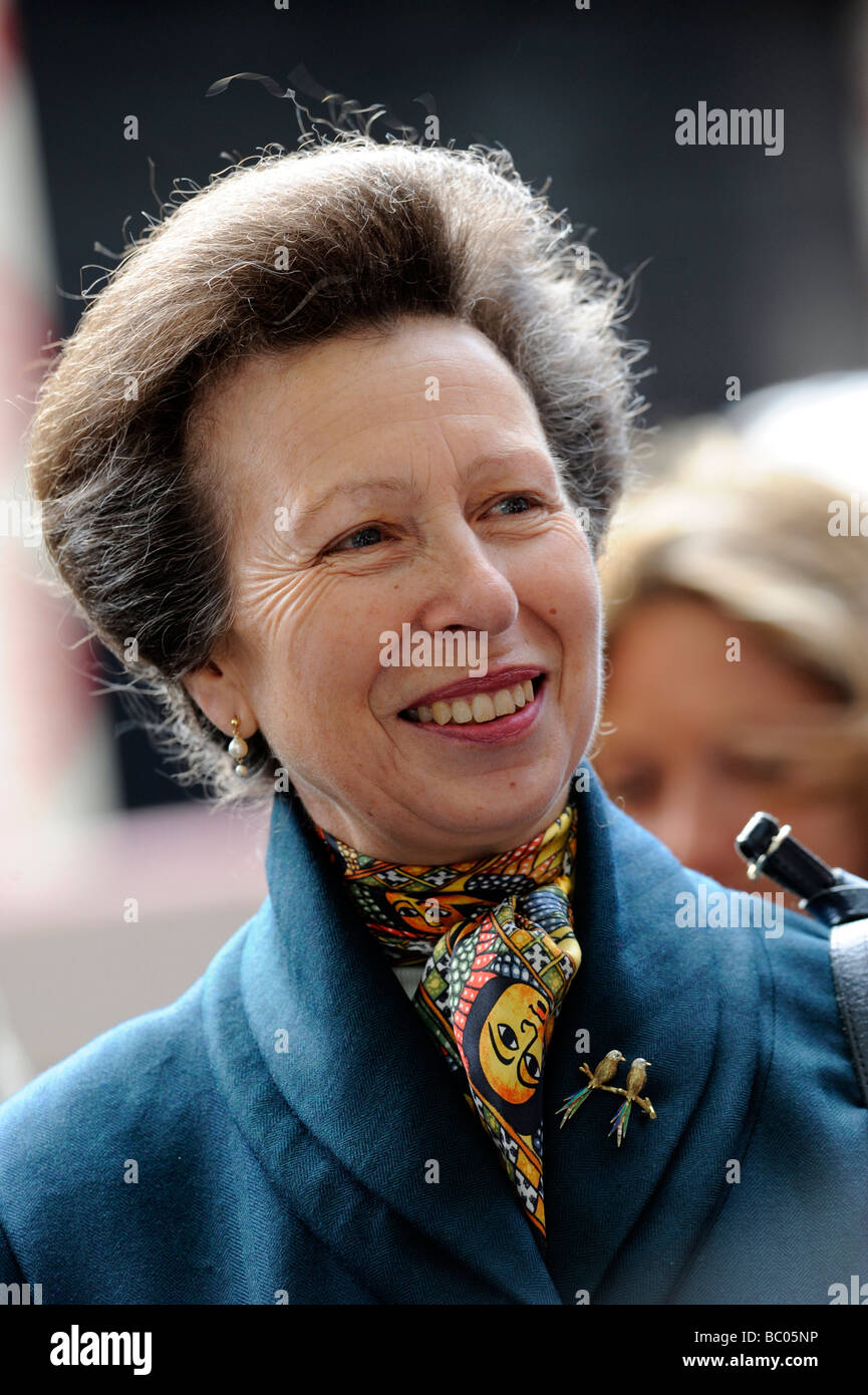 Ihre Königliche Hoheit Prinzessin Anne, Prinzessin Royal offiziell eröffnet die Liverpool One Entwicklung des Einzelhandels in Liverpool Stockfoto