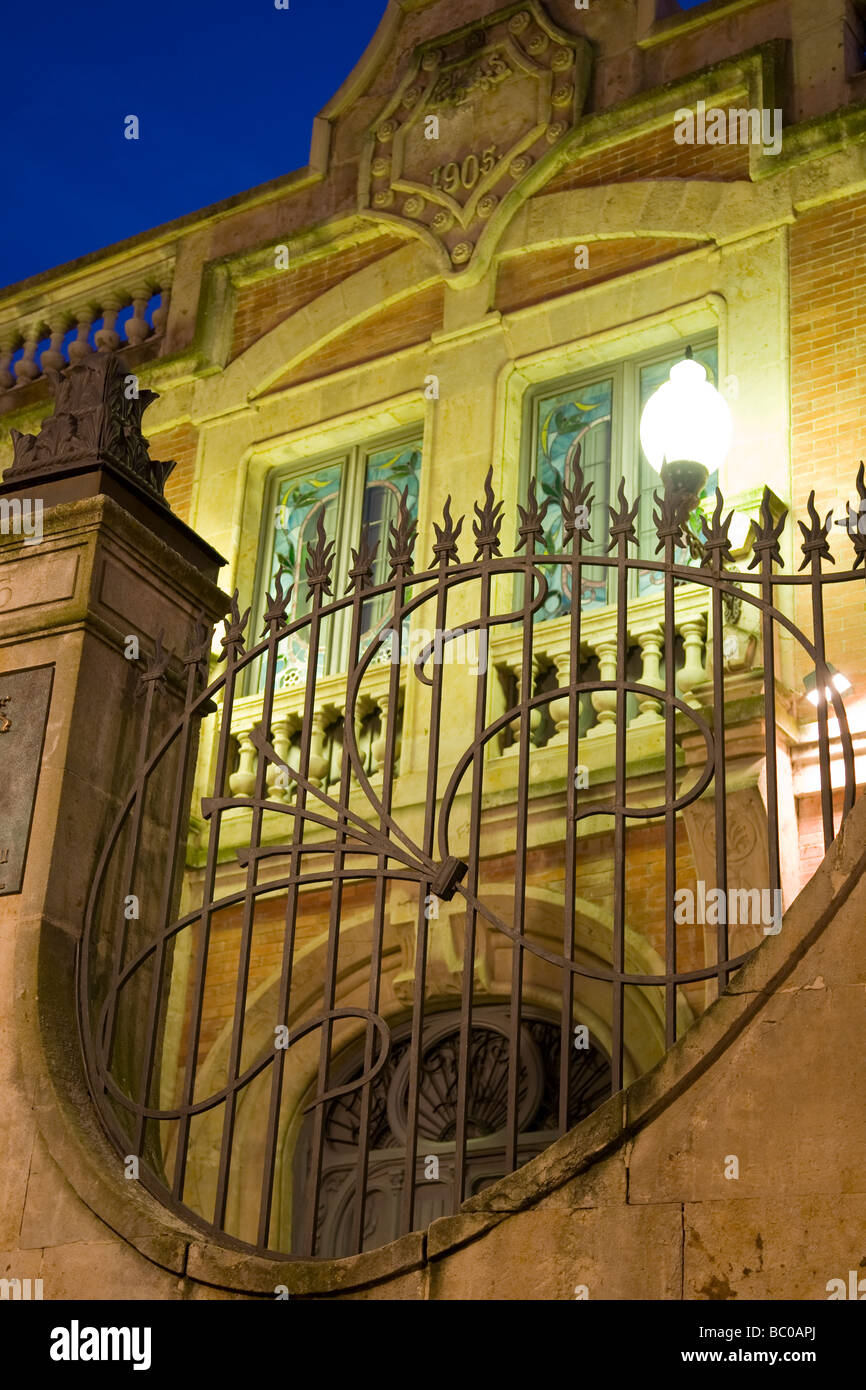 Casa Lis Jugendstil und Art Deco Museum, Salamanca, Kastilien und Leon, Spanien Stockfoto