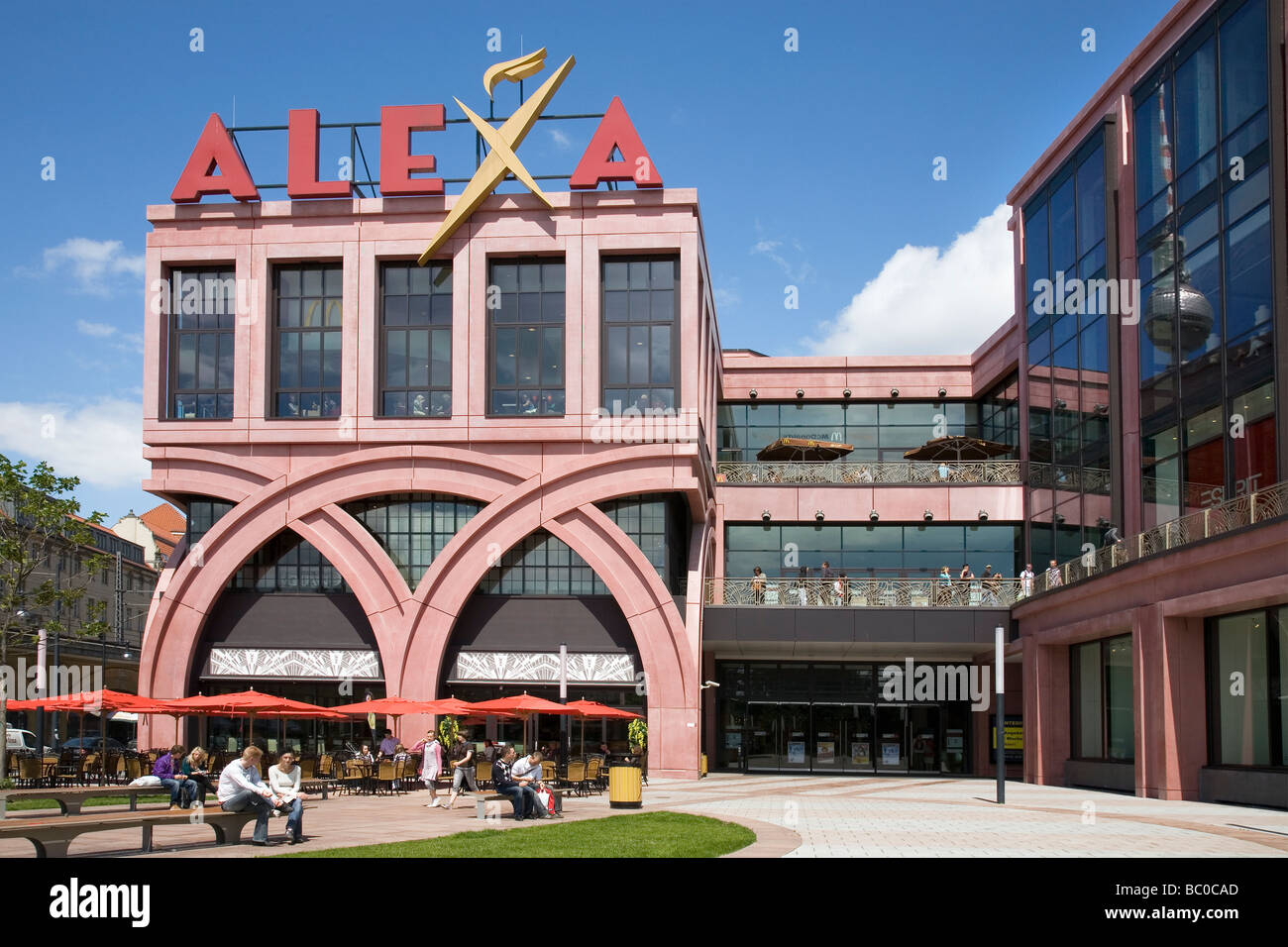 Alexa Einkaufszentrum, Berlin, Deutschland Stockfoto