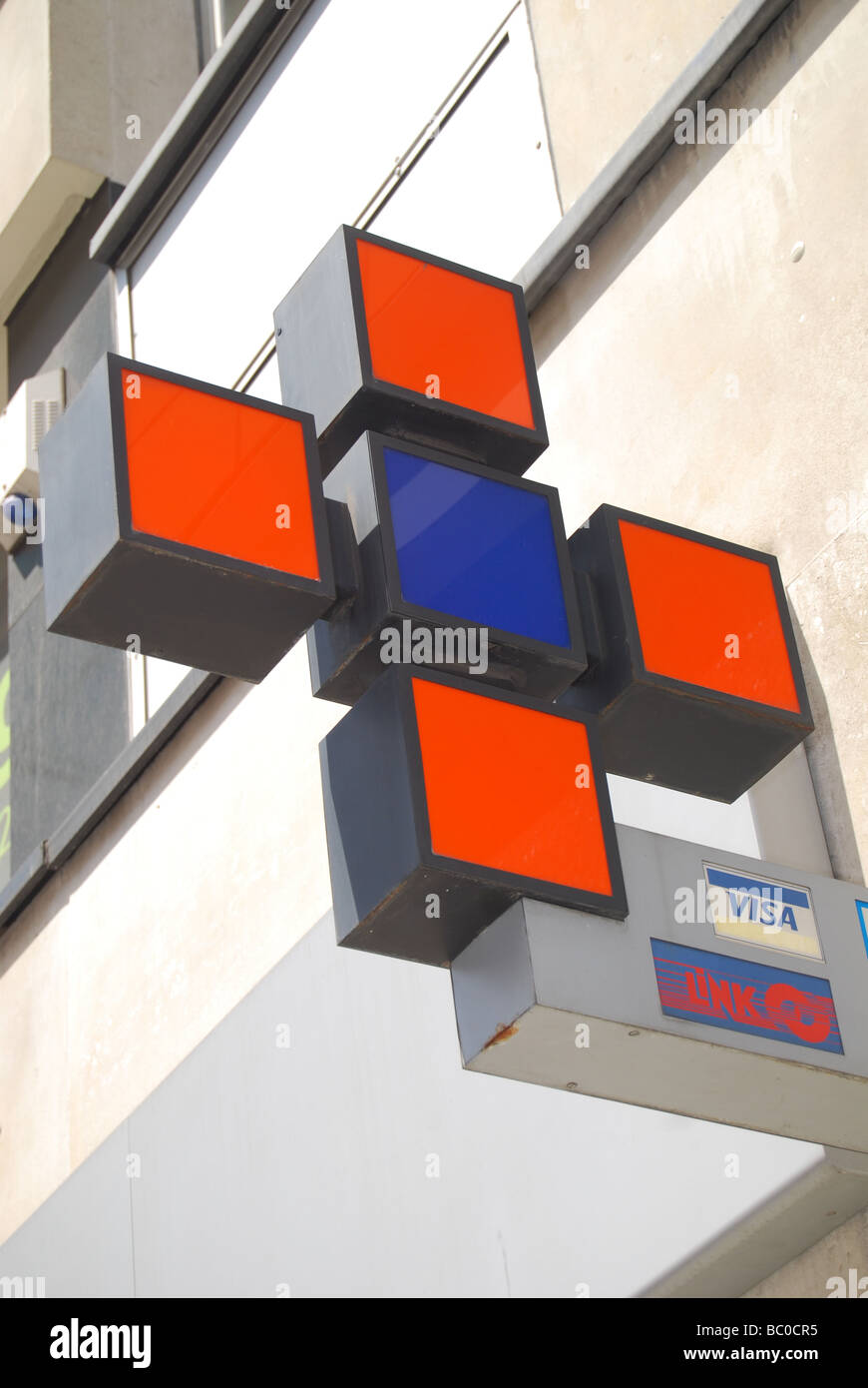 Marke Allianz & Leicester Santander Spanien Stockfoto