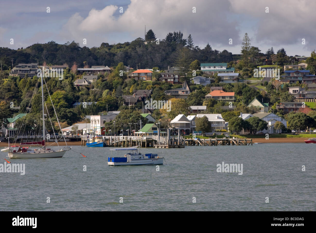 Russell, Bay of Islands, Northland, Neuseeland Stockfoto