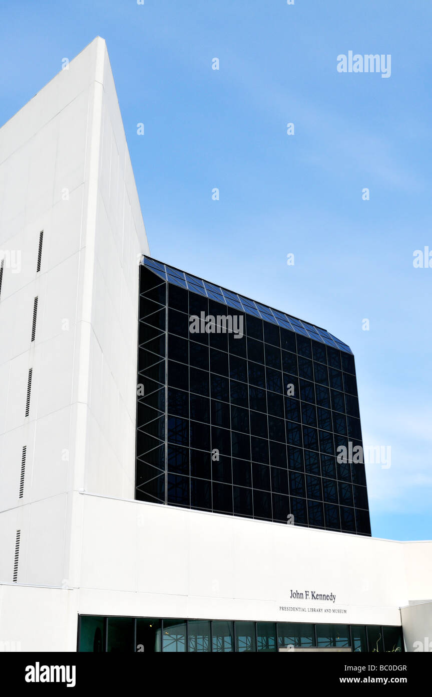 John F Kennedy JFK Presidential Library and Museum in Boston Massachusetts, USA Stockfoto