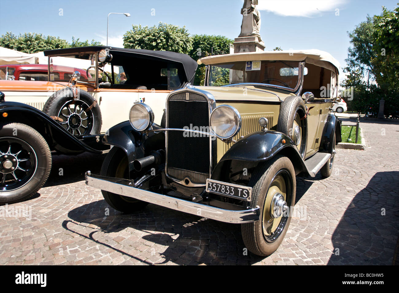 Eine antike Fiat Stockfoto