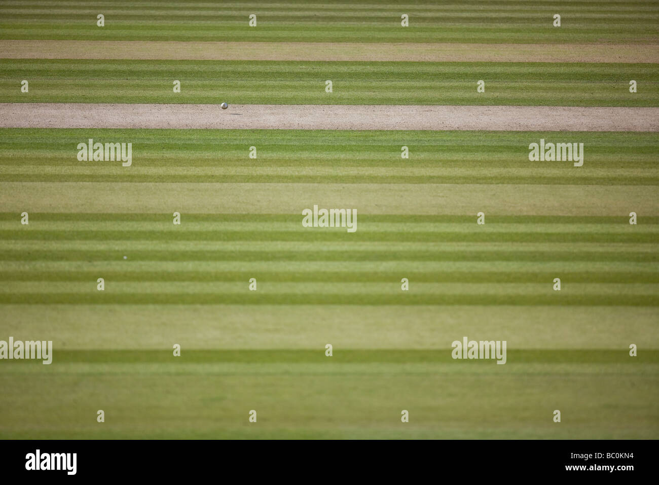 Die Tonhöhe und die Kugel während der ICC World Twenty20 Finale zwischen Pakistan und Sri Lanka an des Herrn. Stockfoto