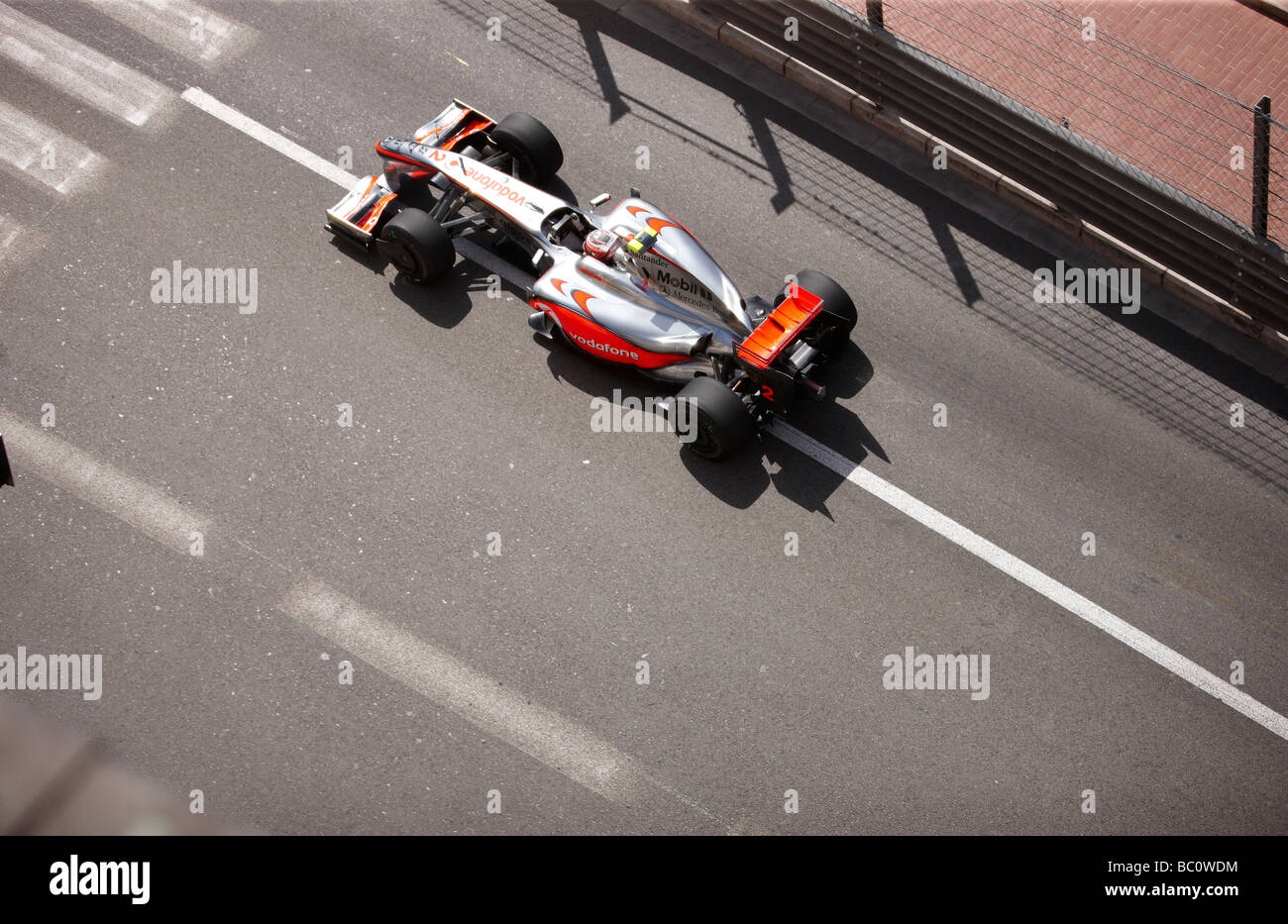 Heikki Kovalainen McLaren Stockfoto