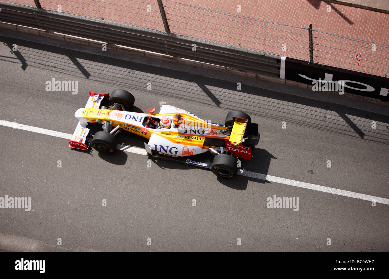 Renault Fernando Alonso Stockfoto
