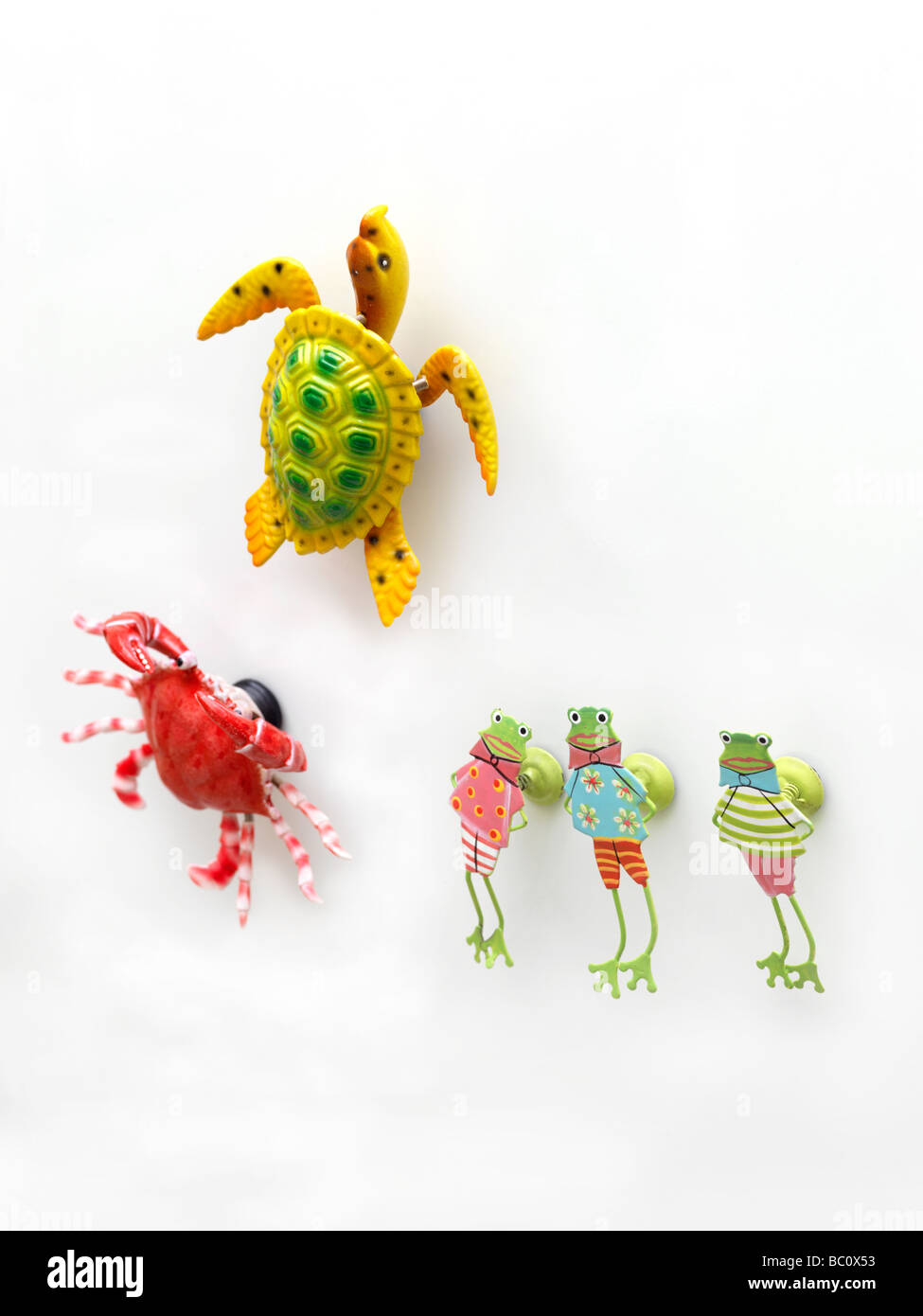 Kühlschrank-Magnet mit Magnet Stockfoto