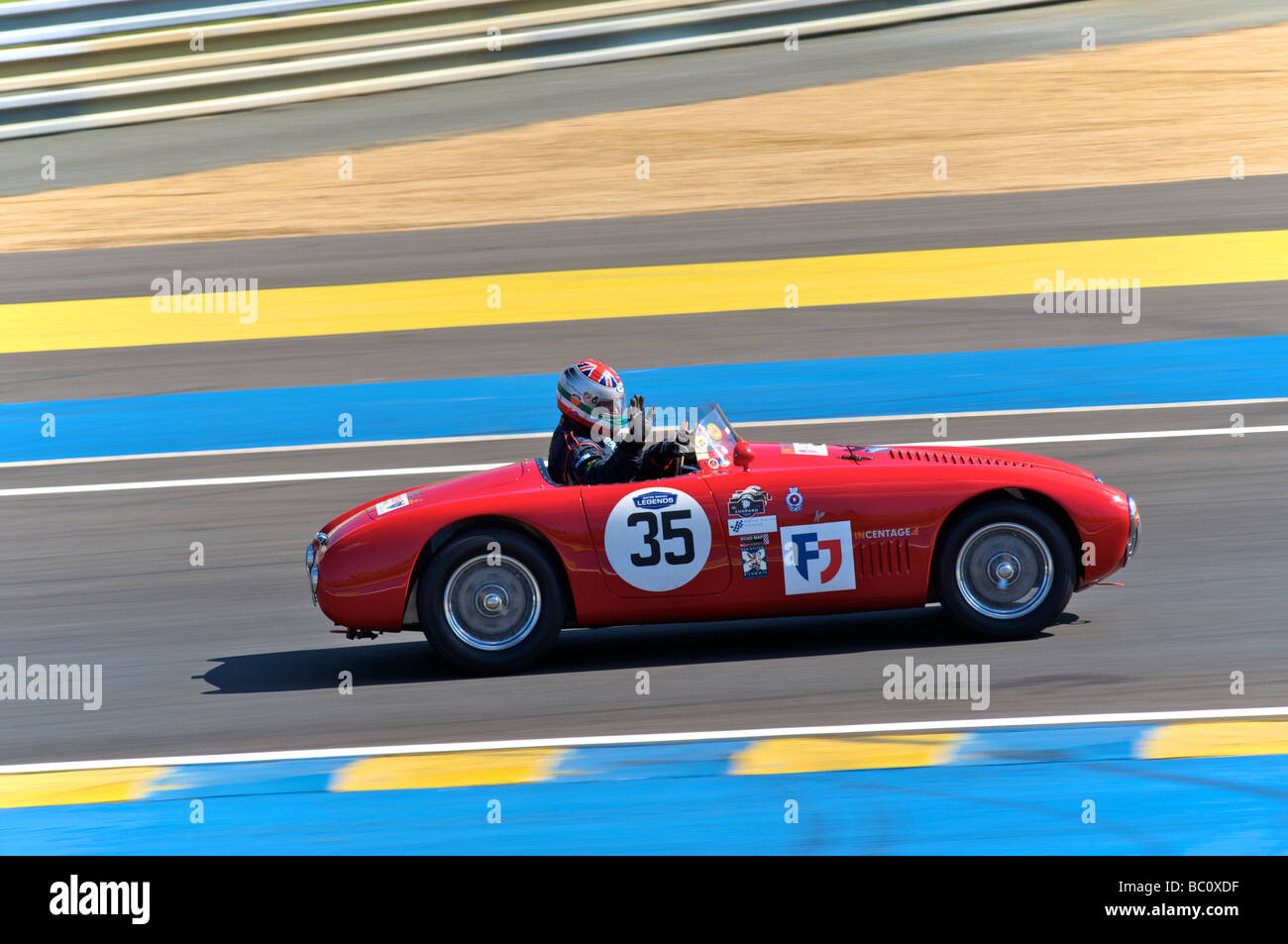 24 Stunden von Le Mans-Sportwagen-Rennen 2009 Stockfoto