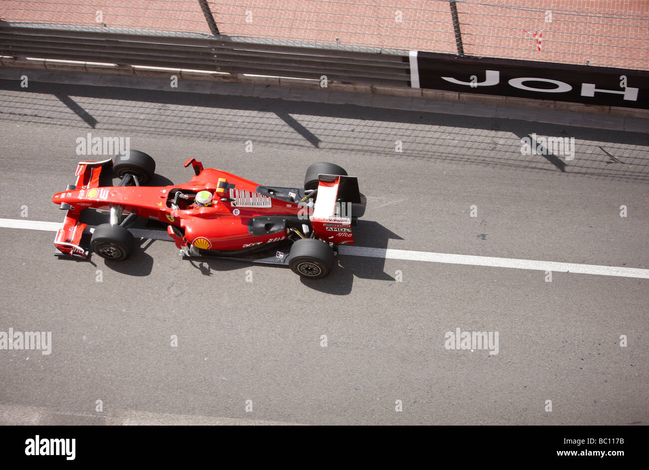 Ferrari Felipe Massa Stockfoto
