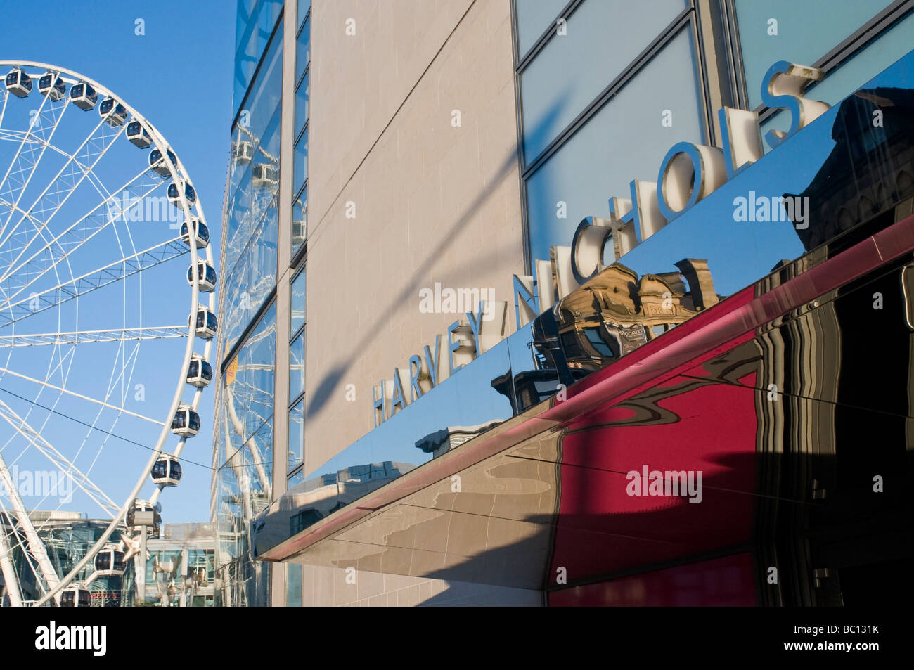 Harvey Nichols in Manchester Stockfoto