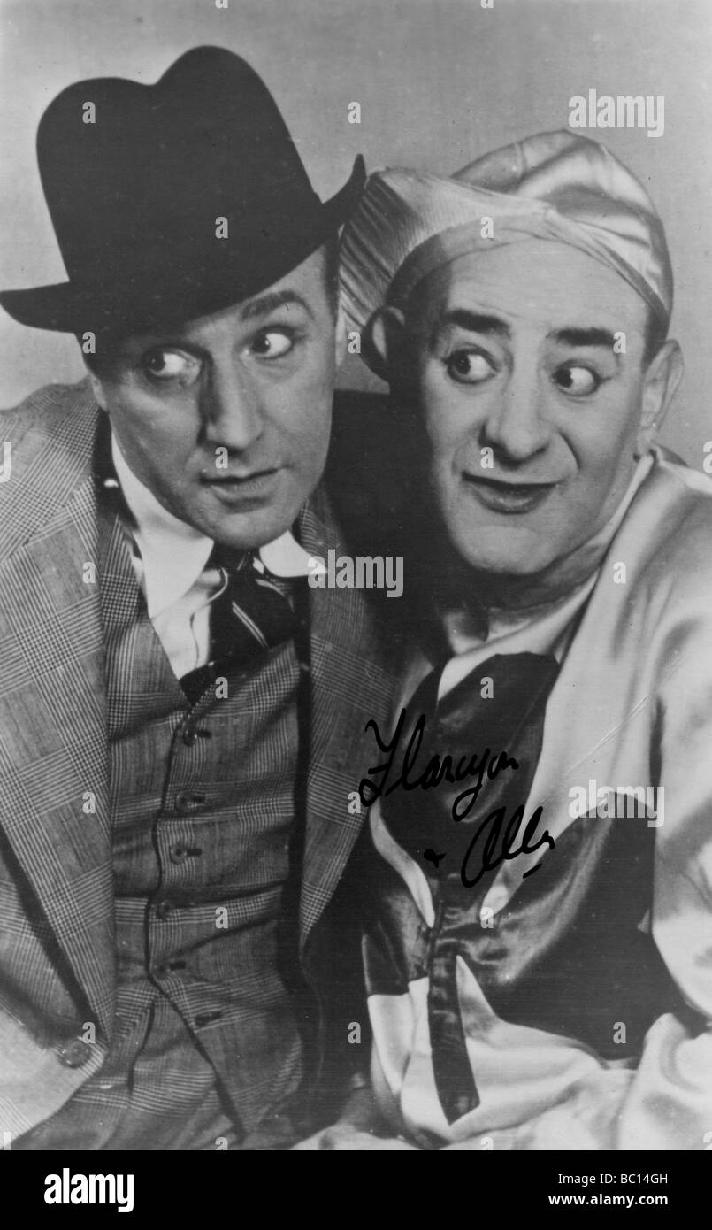 Flanagan und Allen, britischer Gesang und Comedy double Act, c 1930. Artist: Unbekannt Stockfoto