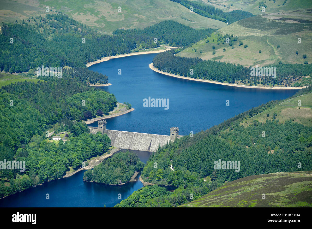 Derwent Resevoir, Derbyshire, Nord-England, UK Stockfoto