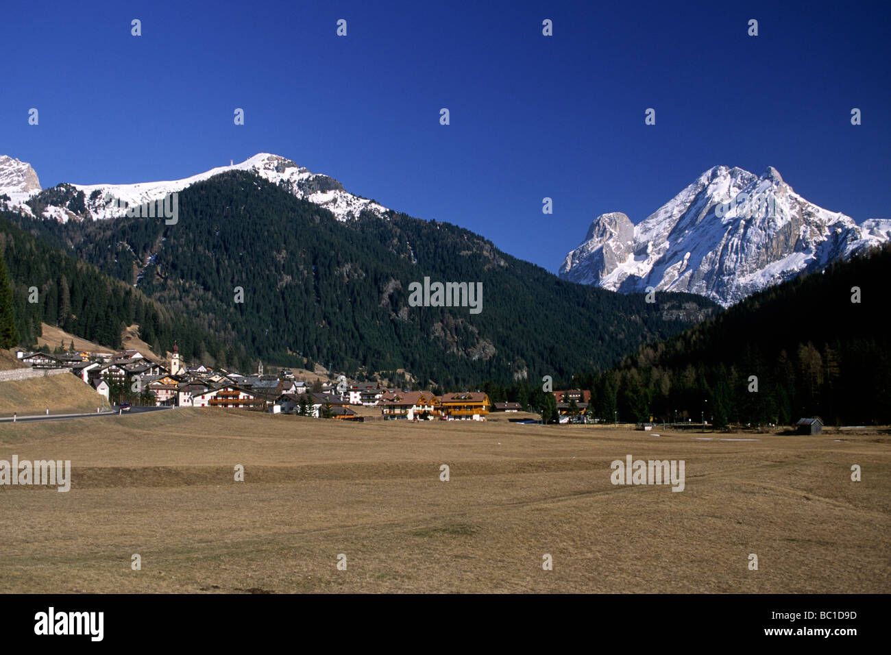 Italien, Südtirol, Dolomiten, Fassatal, Canazei Stockfoto