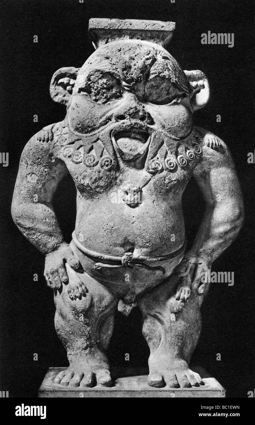 Der Gott Bes, c350 BC (1936). Artist: Unbekannt Stockfoto