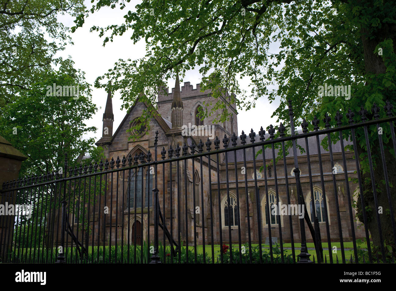 Das religiöse Zentrum der Stadt Armagh County Armagh in Nordirland Irland Stockfoto