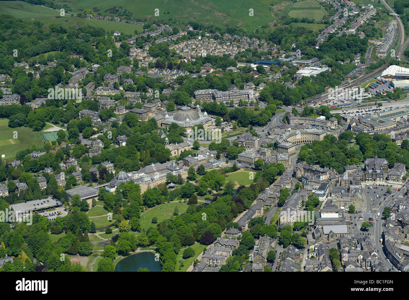 Buxton Derbyshire, Nordengland Stockfoto