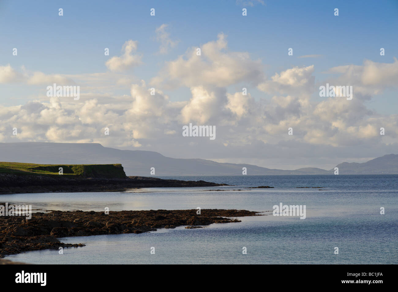 Clew Bay in der Grafschaft Mayo an der atlantischen Küste von Irland Stockfoto