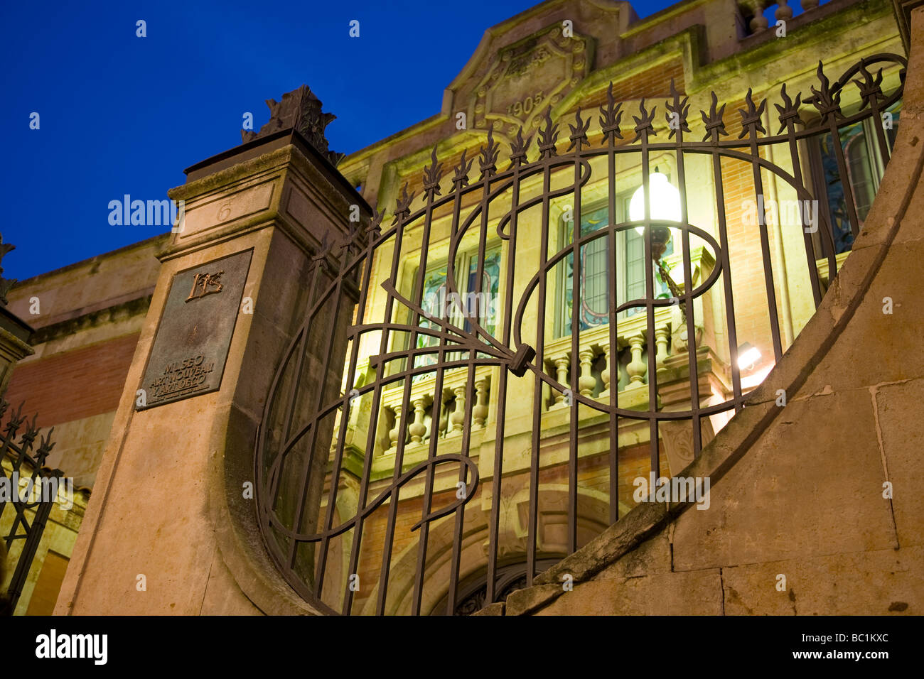 Casa Lis Jugendstil und Art Deco Museum, Salamanca, Kastilien und Leon Spanien Stockfoto