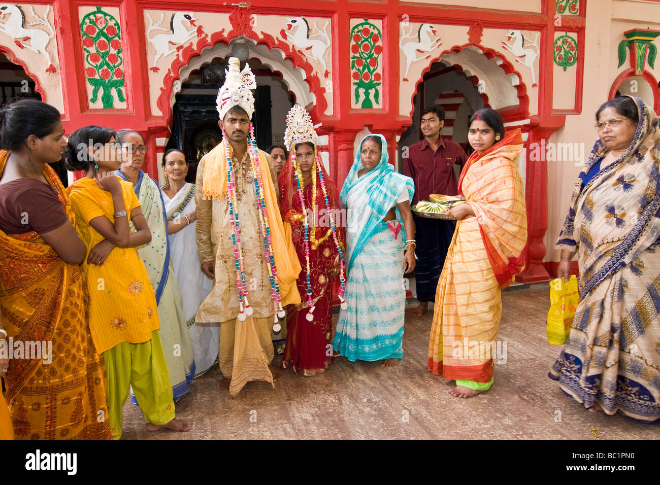 Bangladesch Dhaka Hindu-Hochzeit Stockfoto