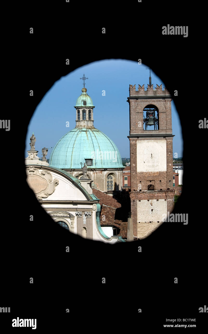 Vigevano Kuppel Stockfoto